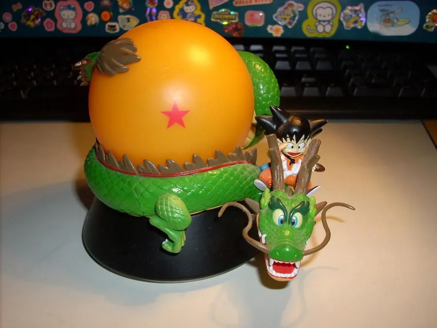 DeviantArt: More Like Dragonball Son-Goku Nightlight with Shenron ...