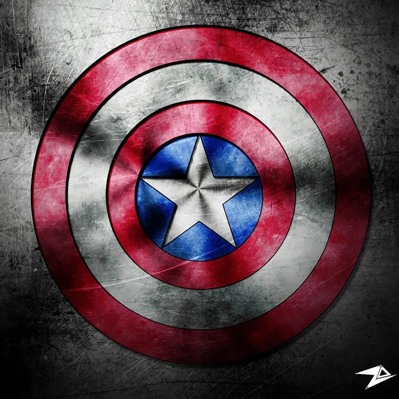 DeviantArt: More Like Escudo Capitan America by ZebaGFX DeviantArt: More Like Escudo Capitan America by ZebaGFX