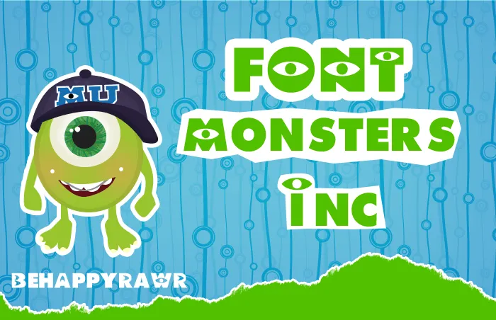 deviantART: More Like Font Monsters Inc. by iBeHappyRawr deviantART: More Like Font Monsters Inc. by iBeHappyRawr