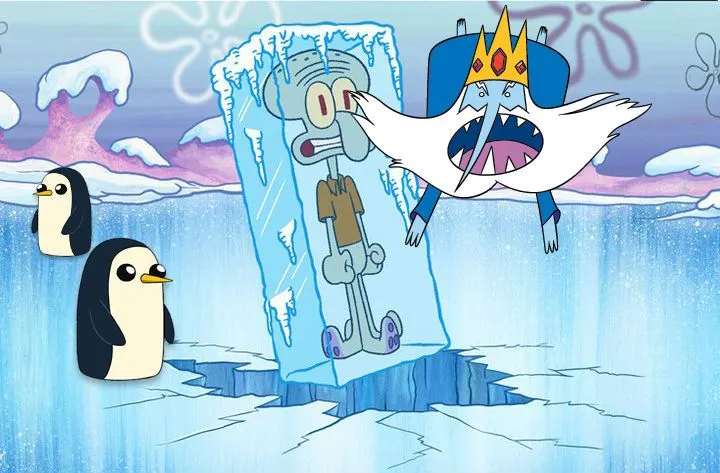 DeviantArt: More Like Ice King is froze Squidward by nagato145 DeviantArt: More Like Ice King is froze Squidward by nagato145