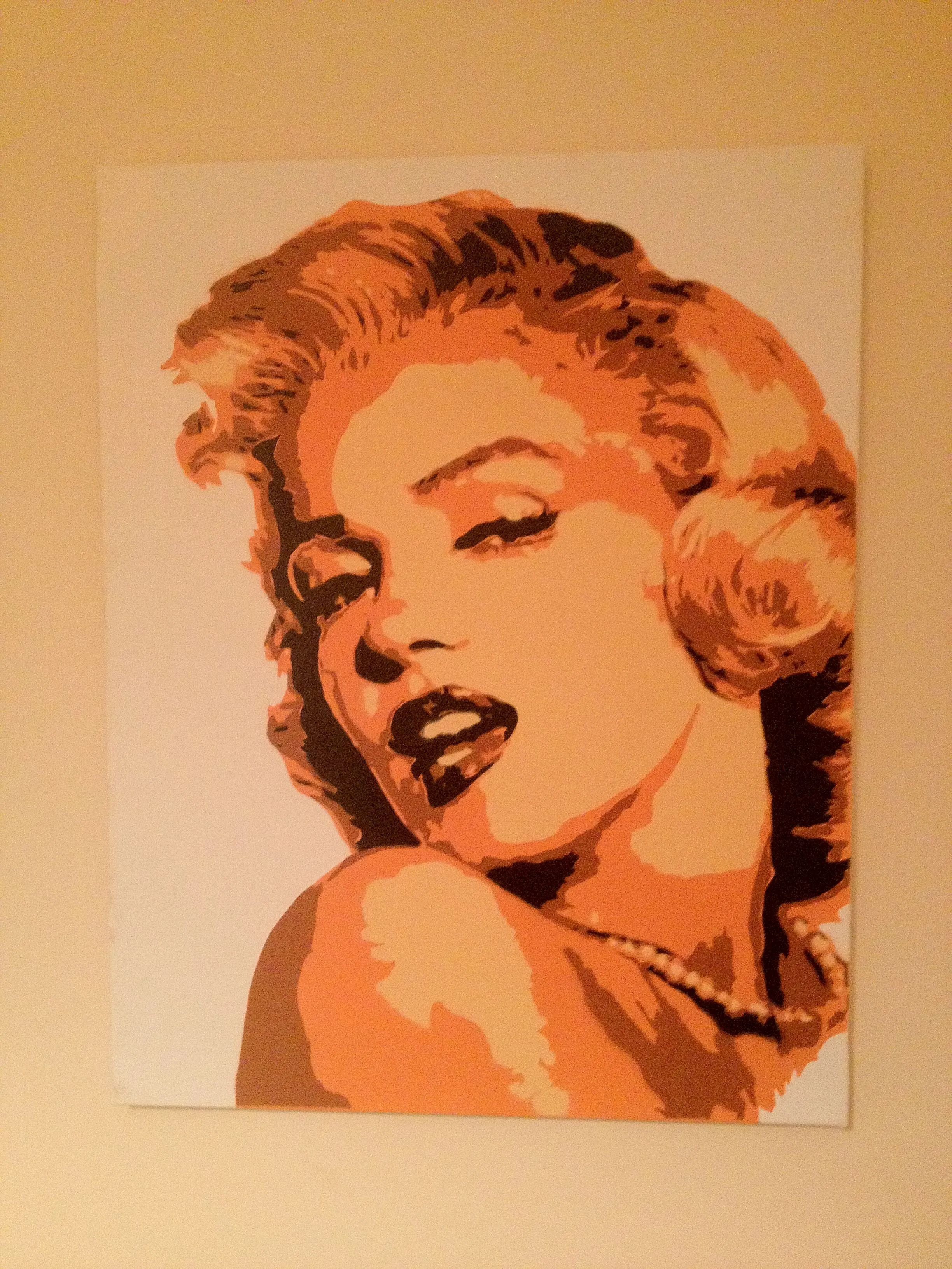 DeviantArt: More Like Marilyn Monroe Stencil by Sabin23