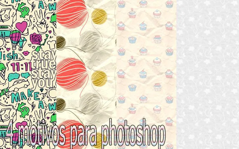 DeviantArt: More Like 4 motivos para photoshop by pamelahflores DeviantArt: More Like 4 motivos para photoshop by pamelahflores