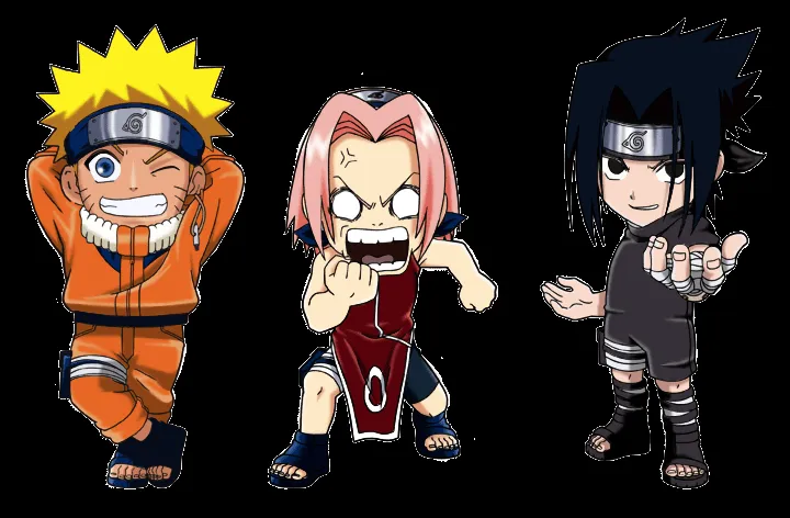 DeviantArt: More Like Naruto Team 7 Chibi by Skurpix