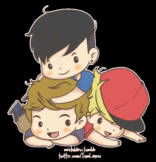 Dibujos de los one direction en caricatura - Imagui