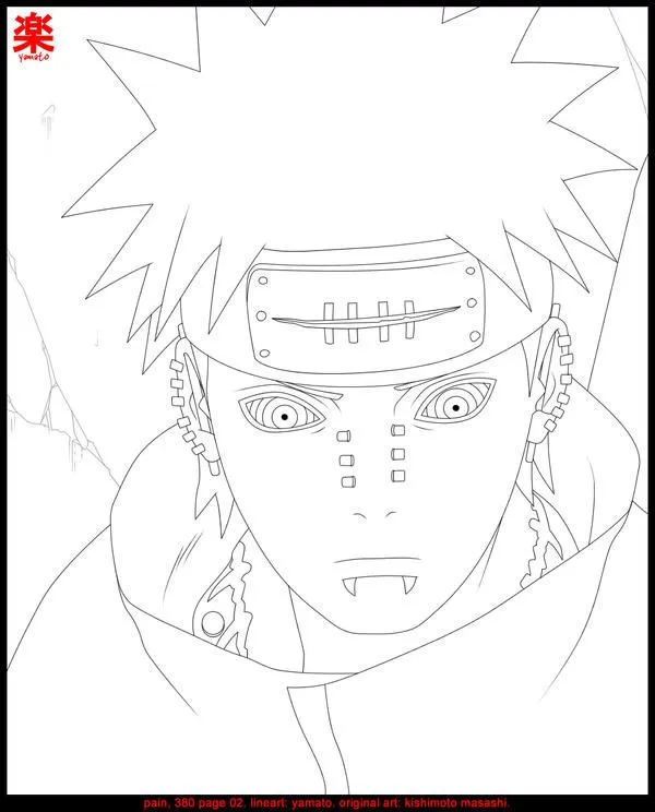 Imagenes de pain akatsuki para dibujar - Imagui