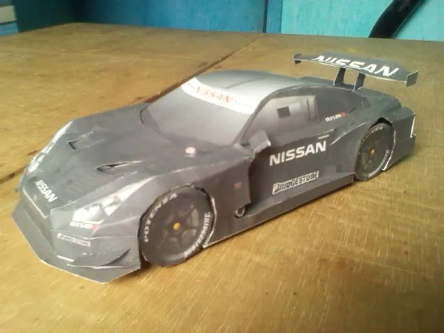 DeviantArt: More Like Papercraft Super GT Nissan R35 GT-R by MarcGo26 DeviantArt: More Like Papercraft Super GT Nissan R35 GT-R by MarcGo26