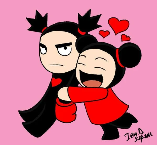 DeviantArt: More Like Pucca and Garu by IzIzIza