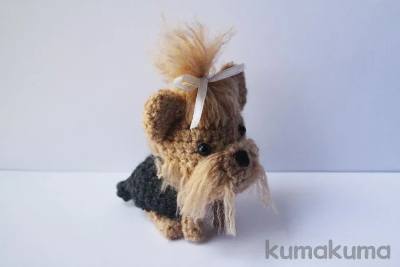 DeviantArt: More Like Yorkshire Terrier amigurumi by kumakumashop DeviantArt: More Like Yorkshire Terrier amigurumi by kumakumashop