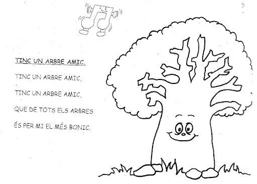 DÍA DEL ÁRbol ARBOLES PARA PINTAR - Imagui