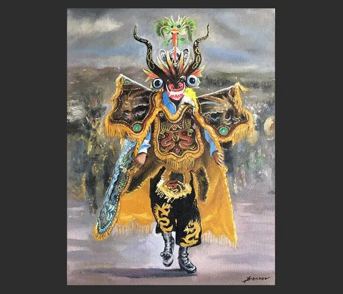 Diablada Puneña | Miguel Brenner l Artista Pintor Peruano Diablada Puneña | Miguel Brenner l Artista Pintor Peruano