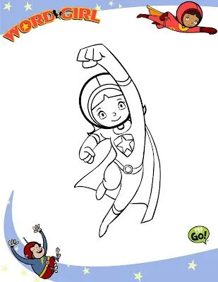 Diablo III: CHICA SUPERSABIA (WORDGIRL) PARA COLOREAR Diablo III: CHICA SUPERSABIA (WORDGIRL) PARA COLOREAR