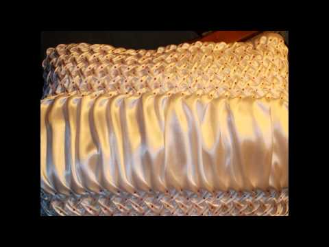 Diadema y Cojin con Punto Drapeado - YouTube Diadema y Cojin con Punto Drapeado - YouTube