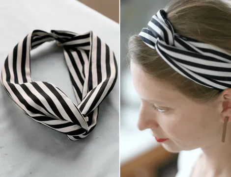 Como hacer una Diadema cruzada, y un Turbante <sub>Paso a Paso ... Como hacer una Diadema cruzada, y un Turbante <sub>Paso a Paso ...