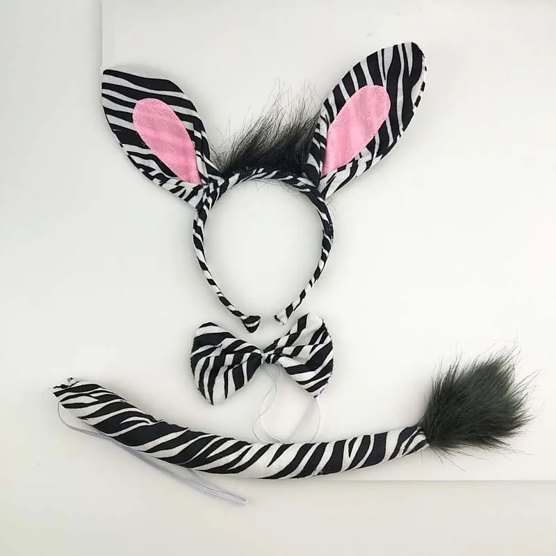 Diadema de felpa con orejas de animales para niños y adultos, disfraz de Halloween para fiesta de cumpleaños, cerdo, perro, burro, ratón, leopardo, vaca, ganado - AliExpress Diadema de felpa con orejas de animales para niños y adultos, disfraz de Halloween para fiesta de cumpleaños, cerdo, perro, burro, ratón, leopardo, vaca, ganado - AliExpress