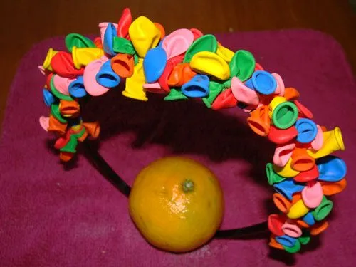 Diadema hecha con globos | Manualidades faciles Diadema hecha con globos | Manualidades faciles