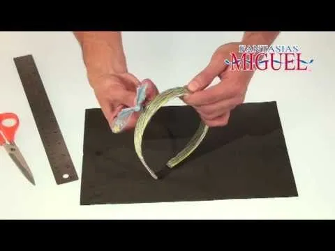 Como hacer una Diadema con Mariposa. - YouTube Como hacer una Diadema con Mariposa. - YouTube