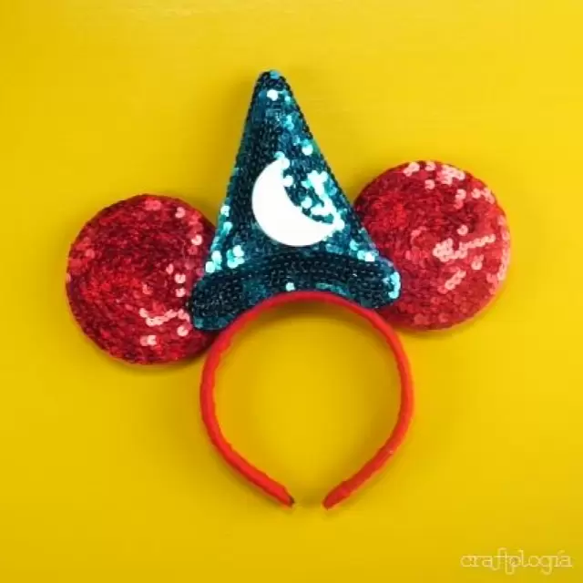 Diadema de Mickey Mouse paso a paso