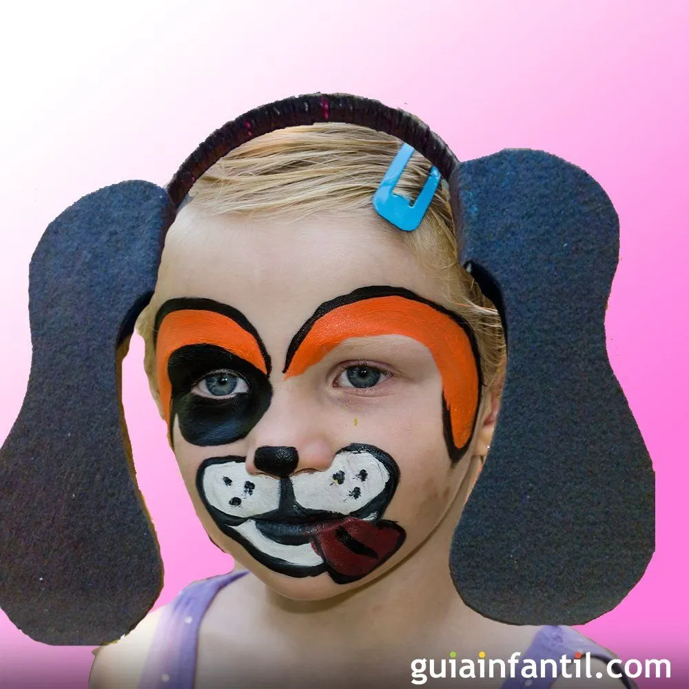Diadema con orejas de perro. Manualidades de Carnaval Diadema con orejas de perro. Manualidades de Carnaval