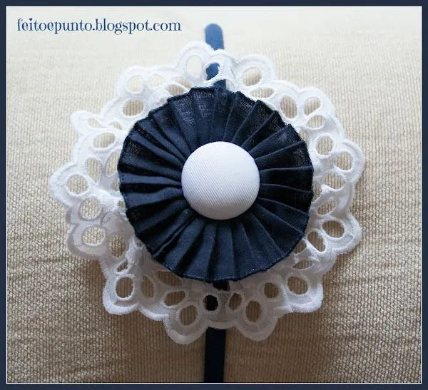 forrar diademas fieltro | Aprender manualidades es facilisimo.com