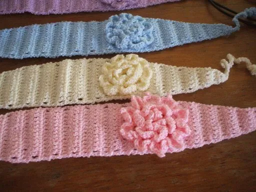 Diademas, bandas y valerinas tejidas en gancho y dos agujas (pág ... Diademas, bandas y valerinas tejidas en gancho y dos agujas (pág ...
