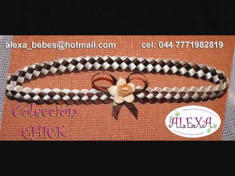 Diademas para bebes, lazos o tiaras "ALEXA" Accesorios para bebes ...