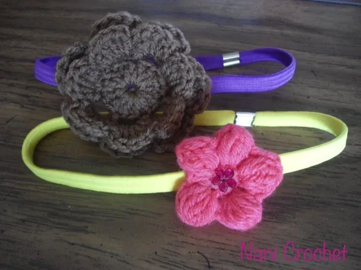 Diademas con flores a crochet! | ArePulDia Crochet! | Pinterest Diademas con flores a crochet! | ArePulDia Crochet! | Pinterest