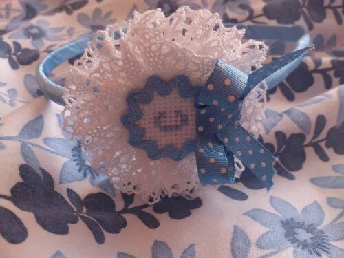 Diademas de bebé hechas a mano - Imagui