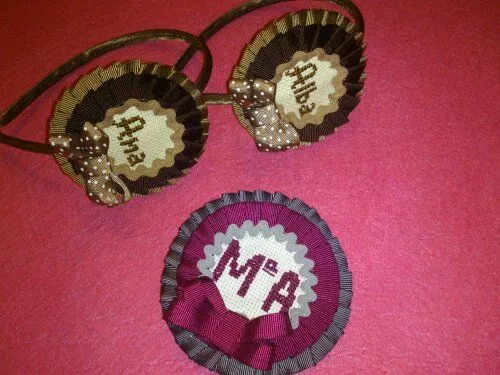 DIADEMAS PERSONALIZADAS CON EL NOMBRE EN PUNTO DE CRUZ | Mi Ratona ... DIADEMAS PERSONALIZADAS CON EL NOMBRE EN PUNTO DE CRUZ | Mi Ratona ...