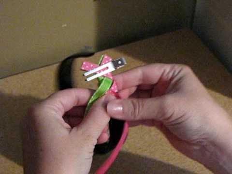 Diademas tejidas de liston PlayList