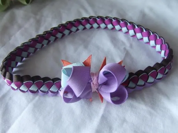 Como hacer diademas para bebés con liston - Imagui Como hacer diademas para bebés con liston - Imagui