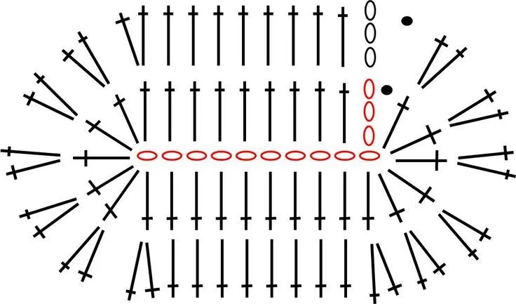 diagrama de la suela ALL STAR crochet | Zapatitos crochet ... diagrama de la suela ALL STAR crochet | Zapatitos crochet ...