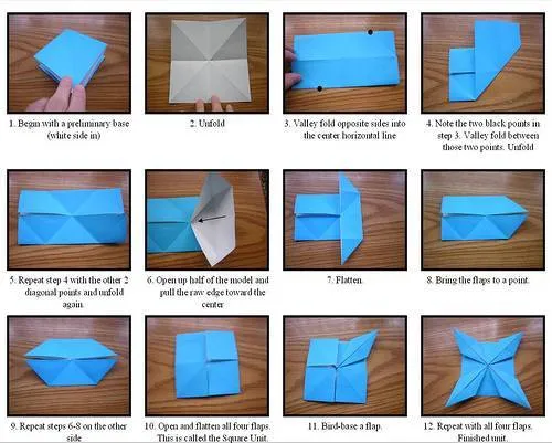Diagramas de origami para descargar :: Figuras de origami para ... Diagramas de origami para descargar :: Figuras de origami para ...