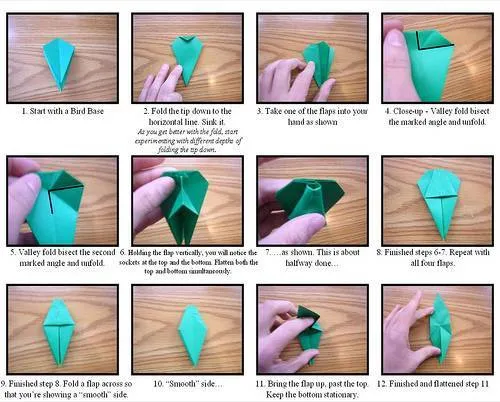 Diagramas de origami para descargar :: Figuras de origami para ...