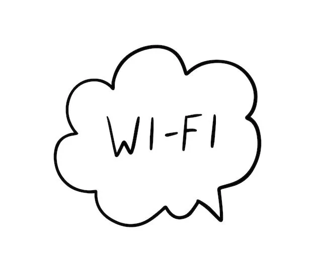 Diálogo pensamiento nube wifi doodle lineal dibujos animados libro para colorear | Vector Premium Diálogo pensamiento nube wifi doodle lineal dibujos animados libro para colorear | Vector Premium