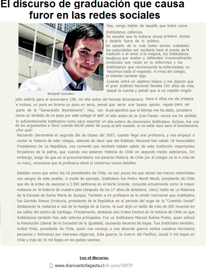 Diálogo Entre Profesores: El discurso de graduación que causa ... Diálogo Entre Profesores: El discurso de graduación que causa ...