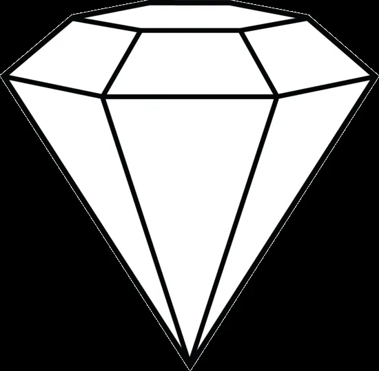 Diamond Outline Clip Art - Cliparts.co