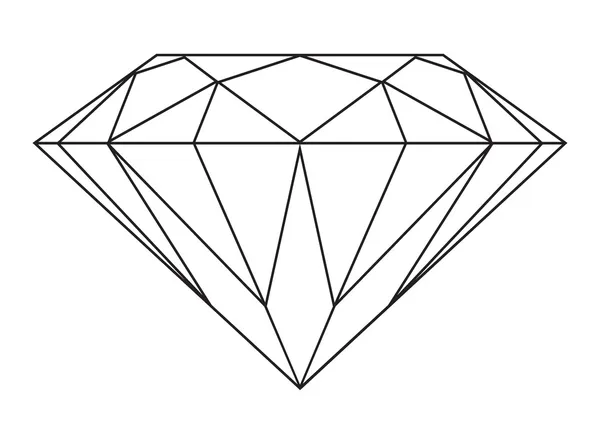 Diamond outline — Stock Vector © Nicemonkey #8457492 Diamond outline — Stock Vector © Nicemonkey #8457492