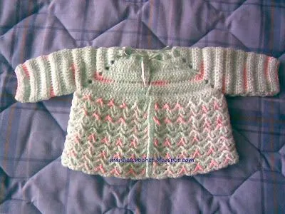 Diana es crochet: Chambrita a Crochet