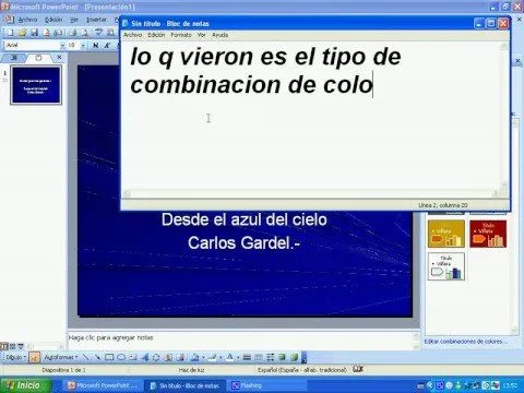 como hacer diapositiva powert point - YouTube