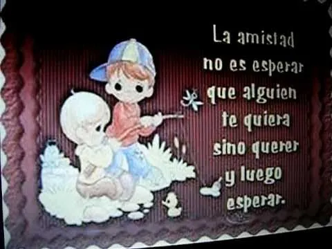 la amistad en DIAPOSITIVAS - YouTube