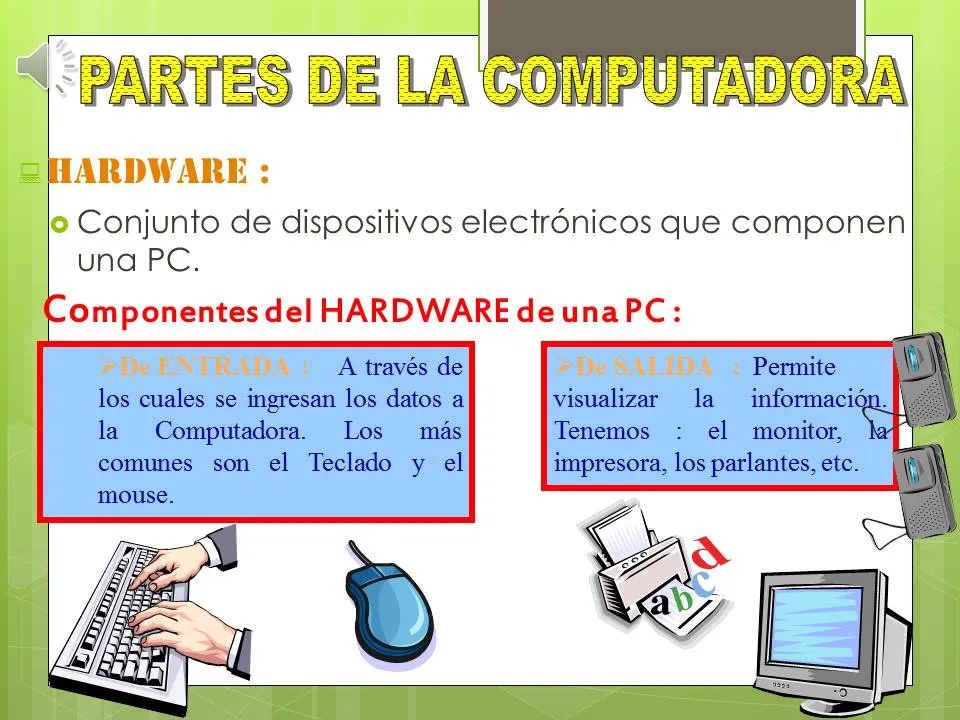 DIAPOSITIVAS SOBRE INFORMATICA BASICA: DIAPOSITIVAS ANIMADAS
