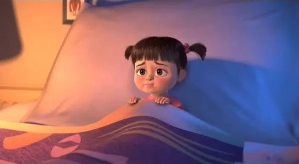 Boo de monster inc triste - Imagui