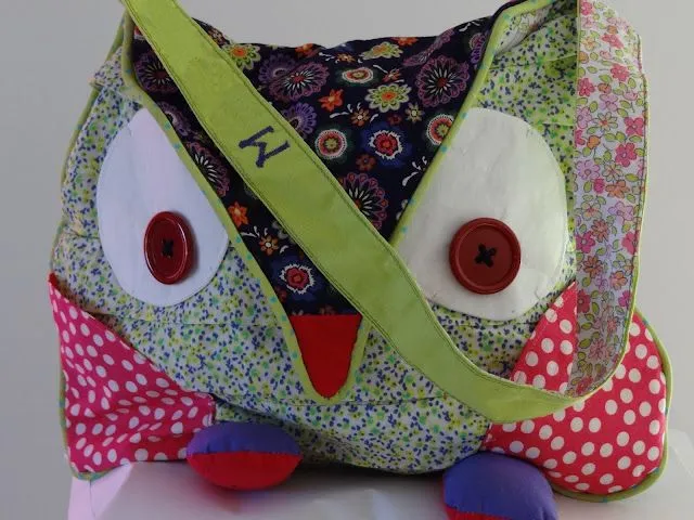diario de naii: Bolso Búho