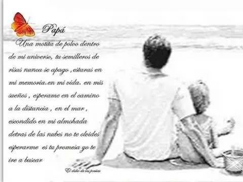 EL DIARIO DE UN PAPÁ ....POEMA PARA MI PADRE - YouTube