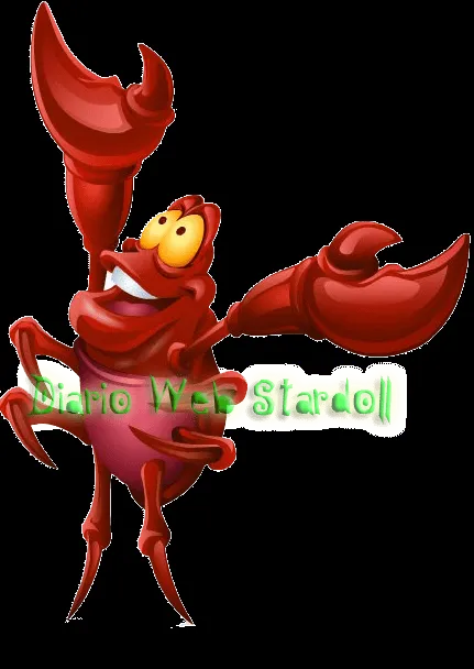 Diario Web Stardoll: Cangrejo Sebastián "Disney La Sirenita" Diario Web Stardoll: Cangrejo Sebastián "Disney La Sirenita"