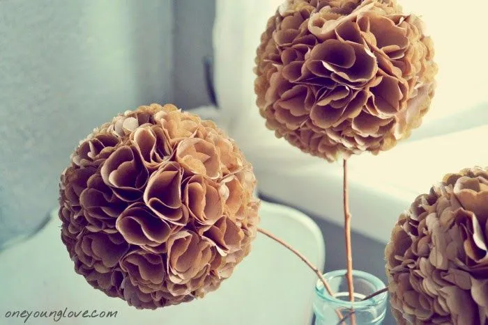 DIARIODECO: Tutorial para hacer flores de papel DIARIODECO: Tutorial para hacer flores de papel