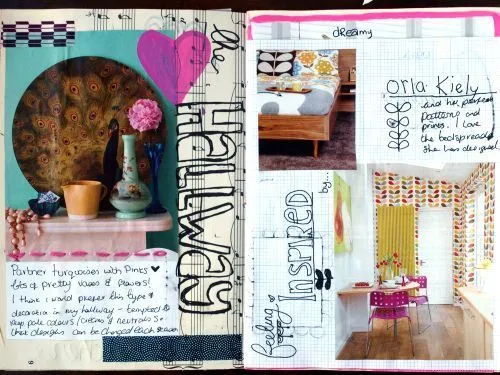 Cuadernos forrados con cintas - Imagui