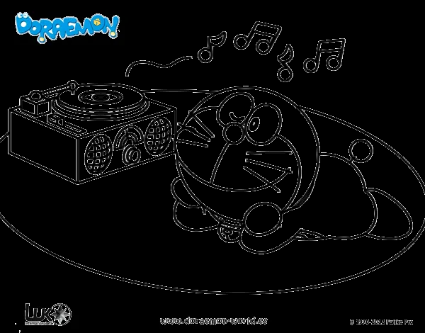 Doraemon dibuixos per pintar - Imagui