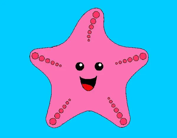 Dibuix de Estrella de mar pintat per Marina el dia 14 de Febrer ... Dibuix de Estrella de mar pintat per Marina el dia 14 de Febrer ...