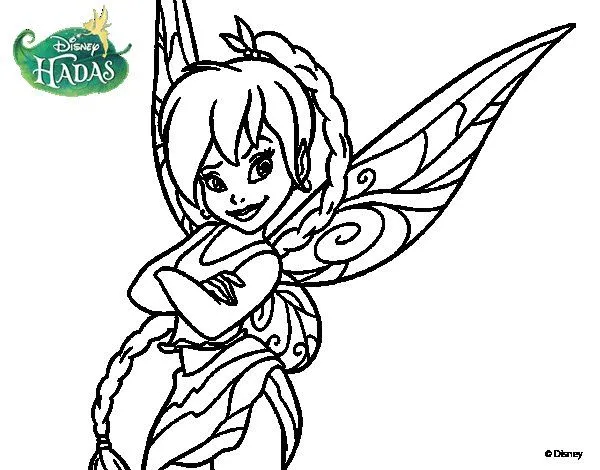 Dibuix de Fades Disney - Fawn per Pintar on-line - Dibuixos.cat